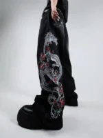 Pholoh Dragon Jeans Black D
