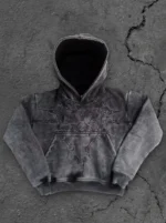 Pholoh Embroidered Hoodie Black