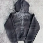 Pholoh Half a Million Embroidered Hoodie Grey